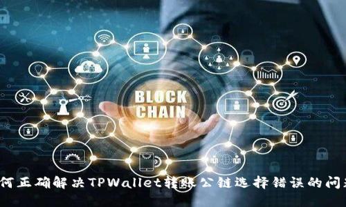 如何正确解决TPWallet转账公链选择错误的问题？
