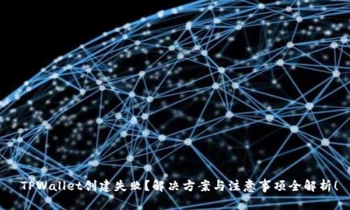  TPWallet创建失败？解决方案与注意事项全解析！