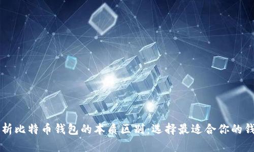 深入解析比特币钱包的本质区别：选择最适合你的钱包类型
