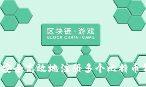 如何安全高效地注册多个比特币钱包？