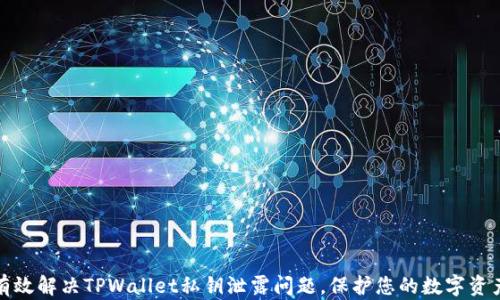
如何有效解决TPWallet私钥泄露问题，保护您的数字资产安全