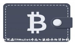 如何在TPWallet中充入波场币