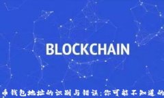 比特币钱包地址的识别与错误：你可能不知道的